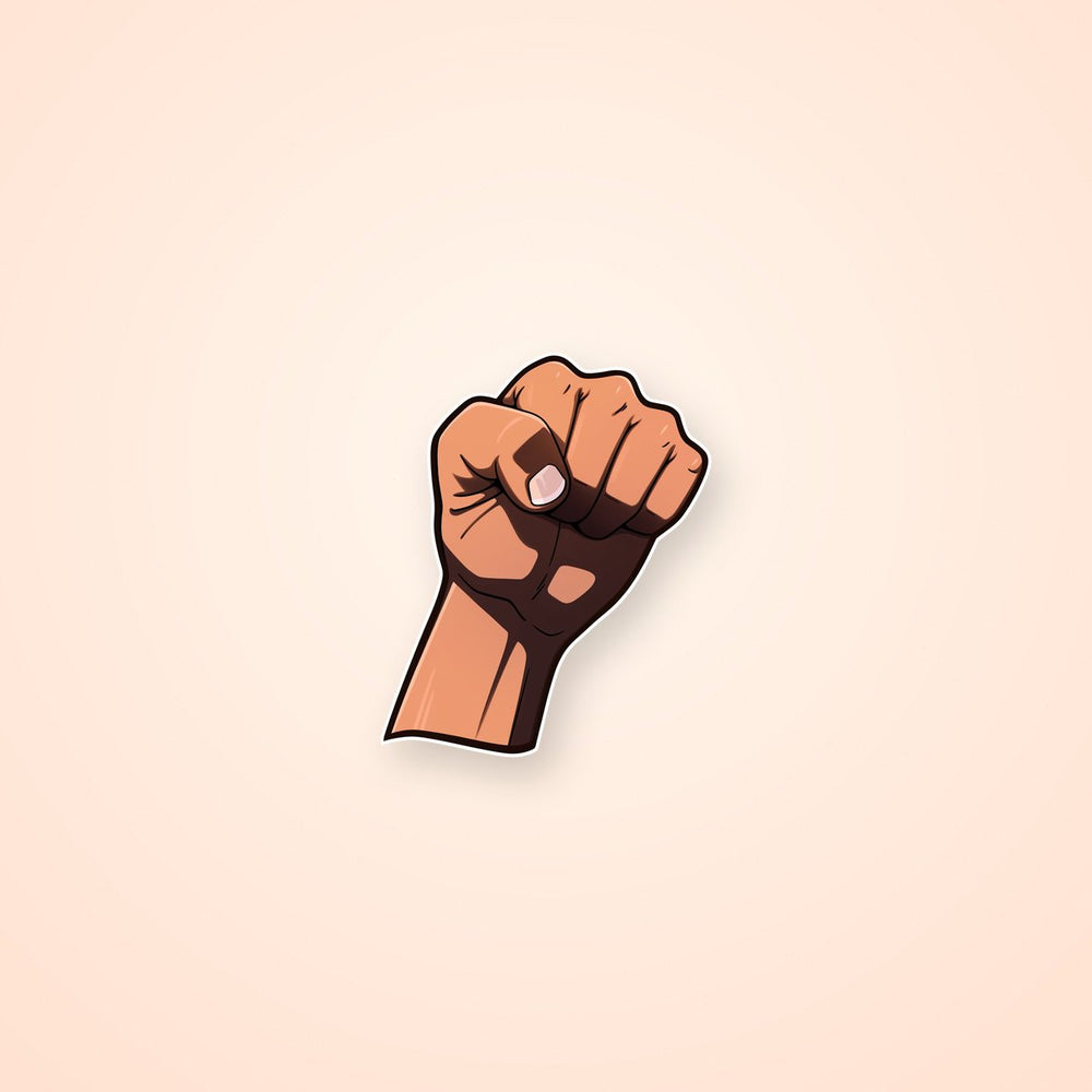 Fist Aesthetic Sticker