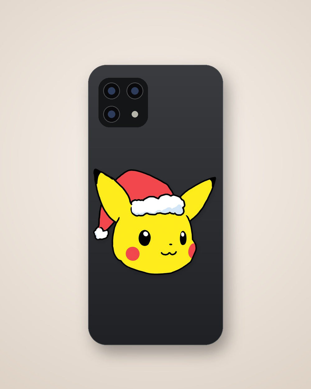 Pikachu Santa Hat Sticker