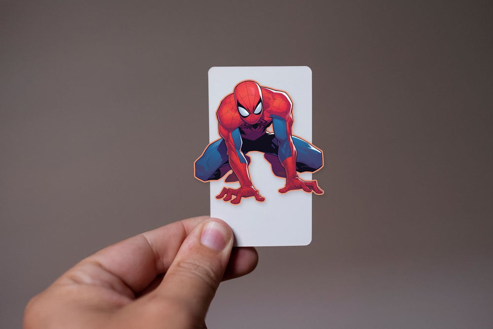 Spider-Man Crouch Style Sticker