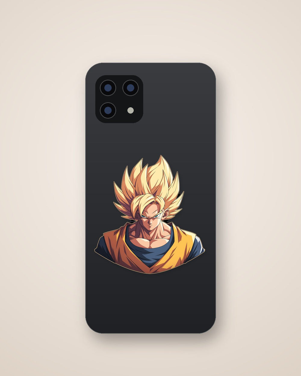 Goku Ssj Determination Sticker