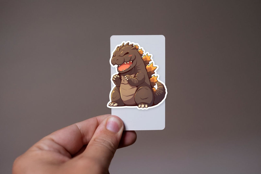Chibi Godzilla Cute Kaiju Sticker