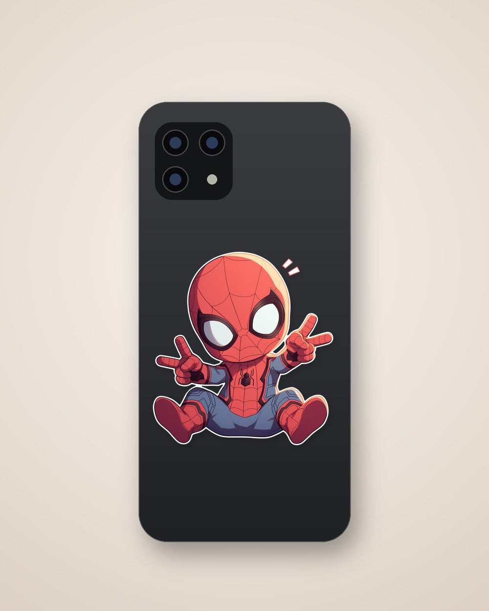 Spiderman Chibi Hero Sticker