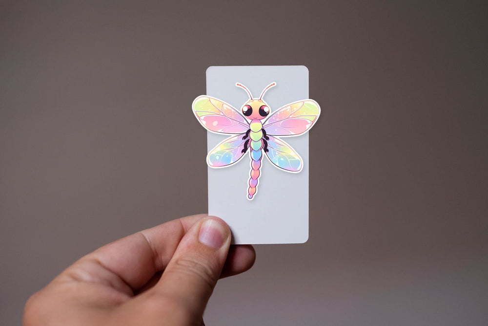 Cute Pastel Dragonfly Sticker