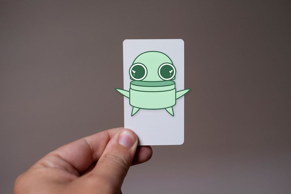 Cute Repo Robot Sticker