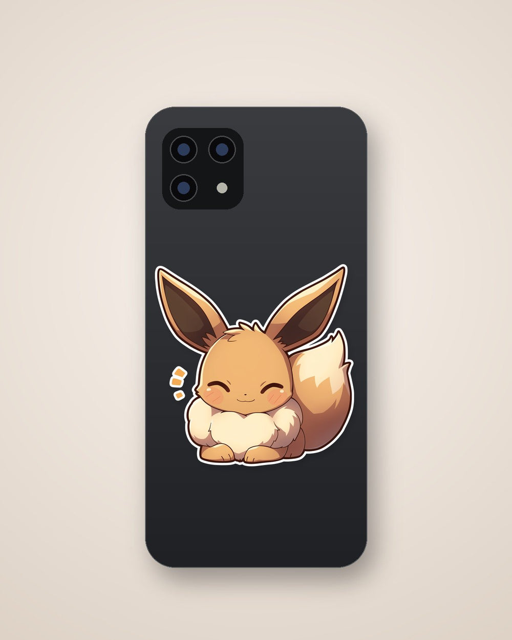Eevee Happy Cute Sticker