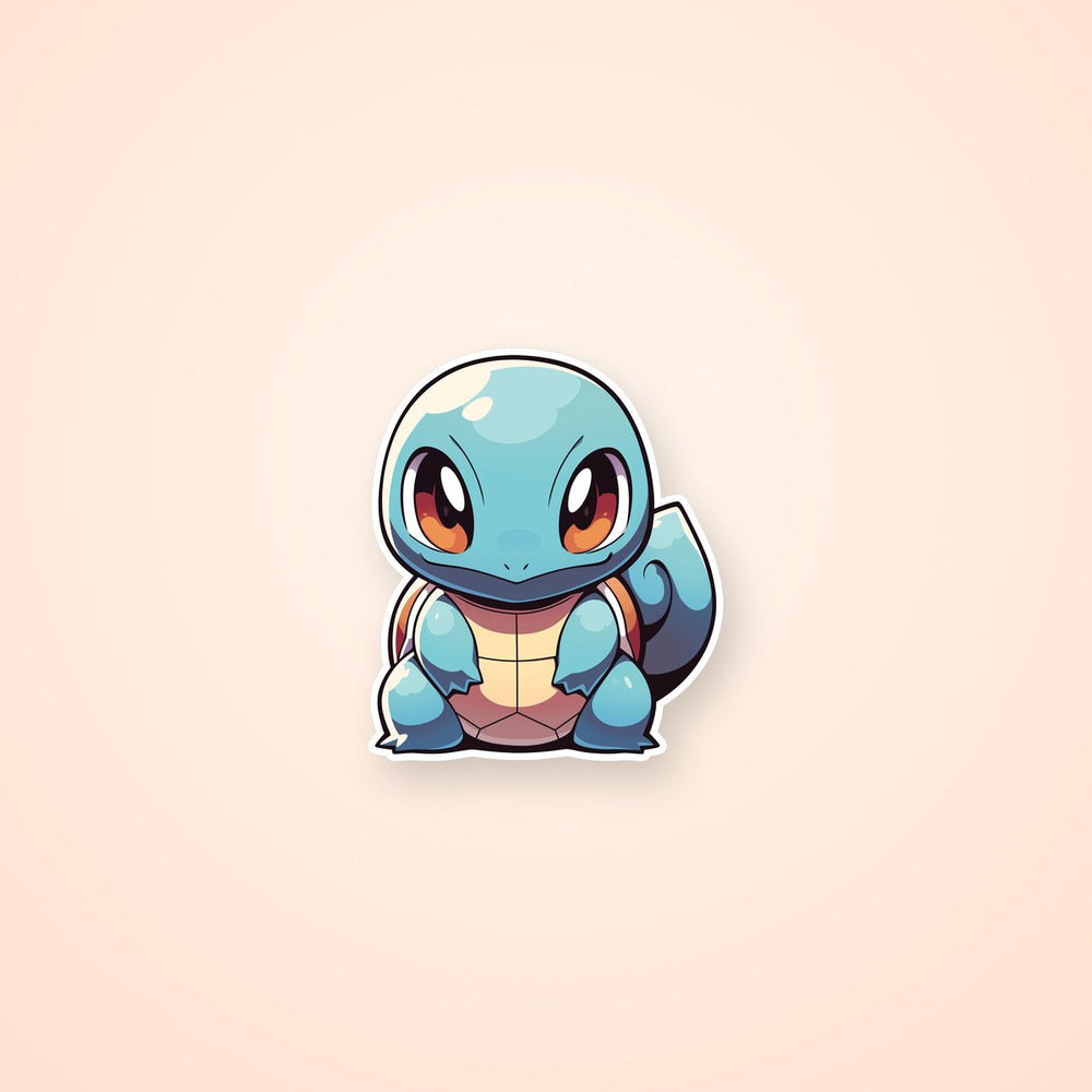 Squirtle Kawaii Baby Pokemon Sticker