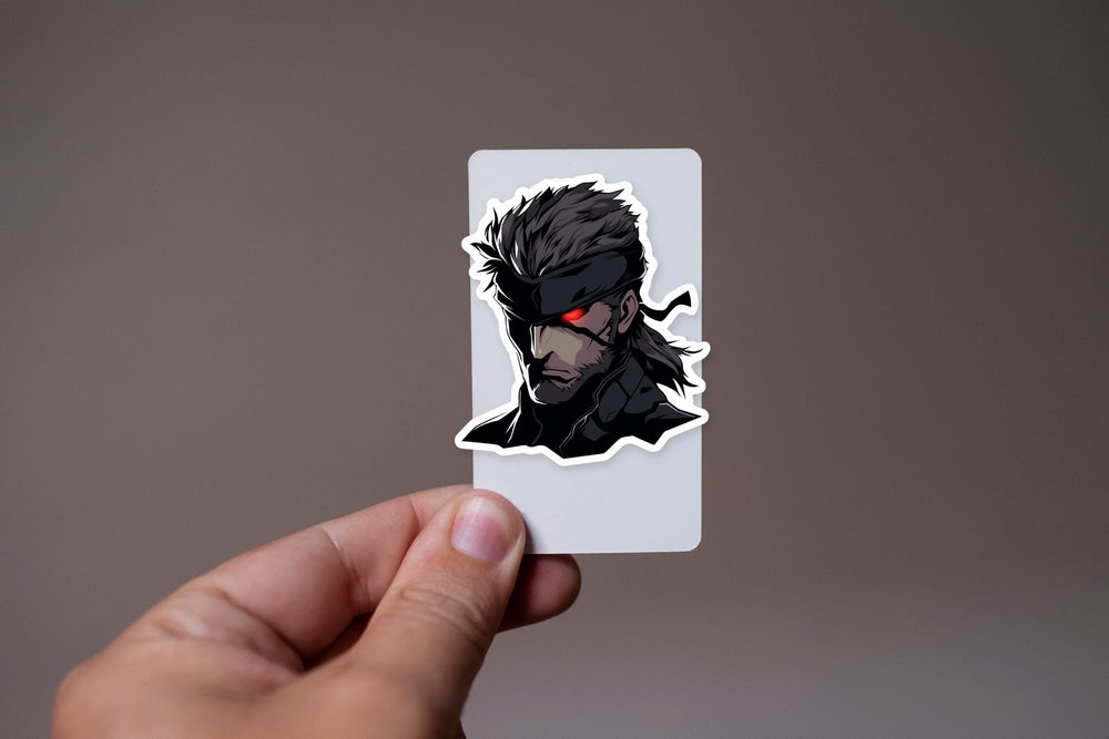 Metal Gear Solid Snake Dark Sticker