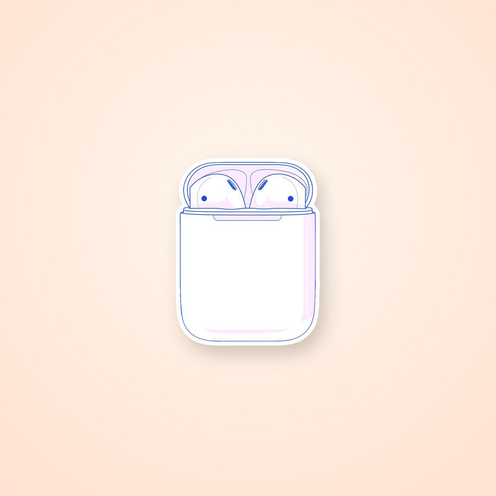 Cute Airpods Case Sticker