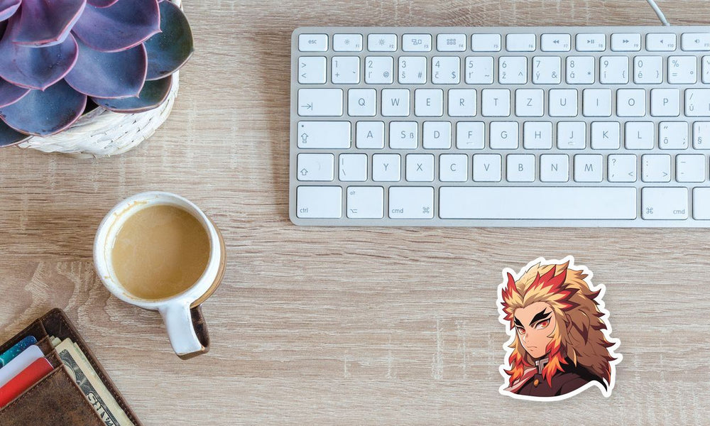 Serious Kyojuro Rengoku Sticker
