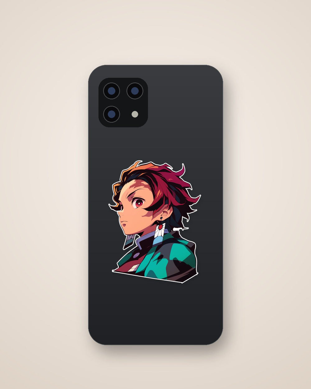 Tanjiro Demon Slayer Profile Sticker