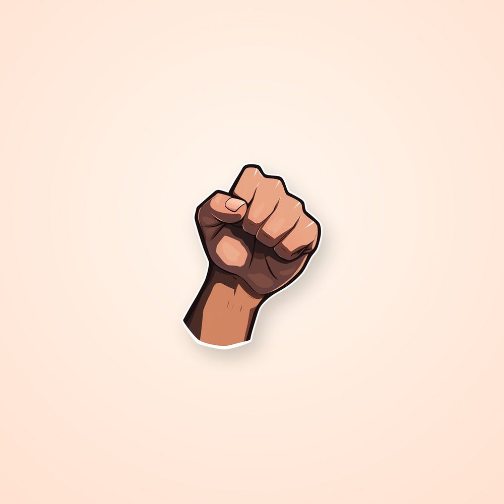 Aesthetic Fist Sticker