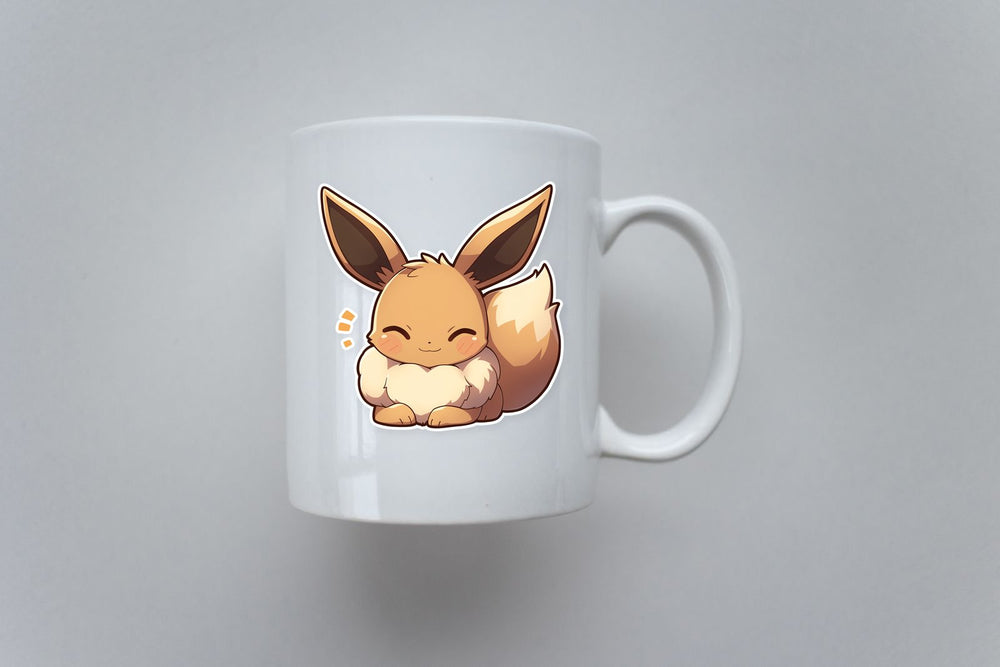 Eevee Happy Cute Sticker