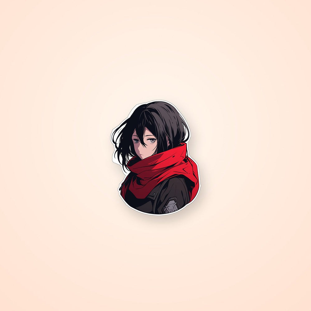 Attack on Titan Mikasa Ackerman Sticker