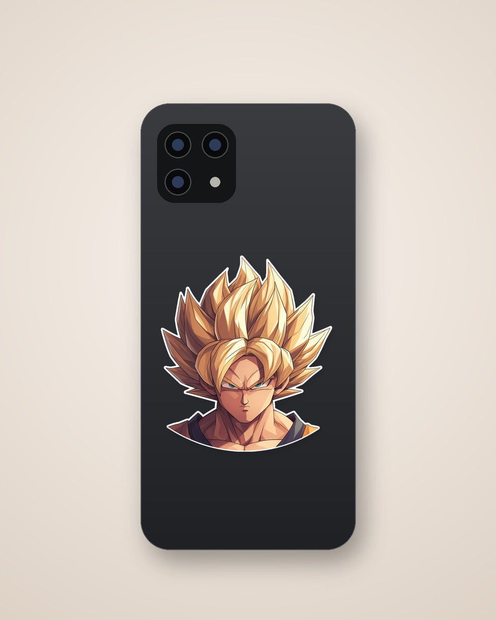 Dragon Ball Goku Super Saiyan Power Up Sticker