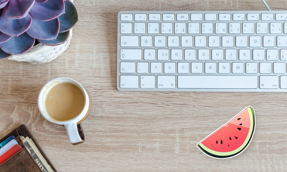 Cartoon Watermelon Sticker