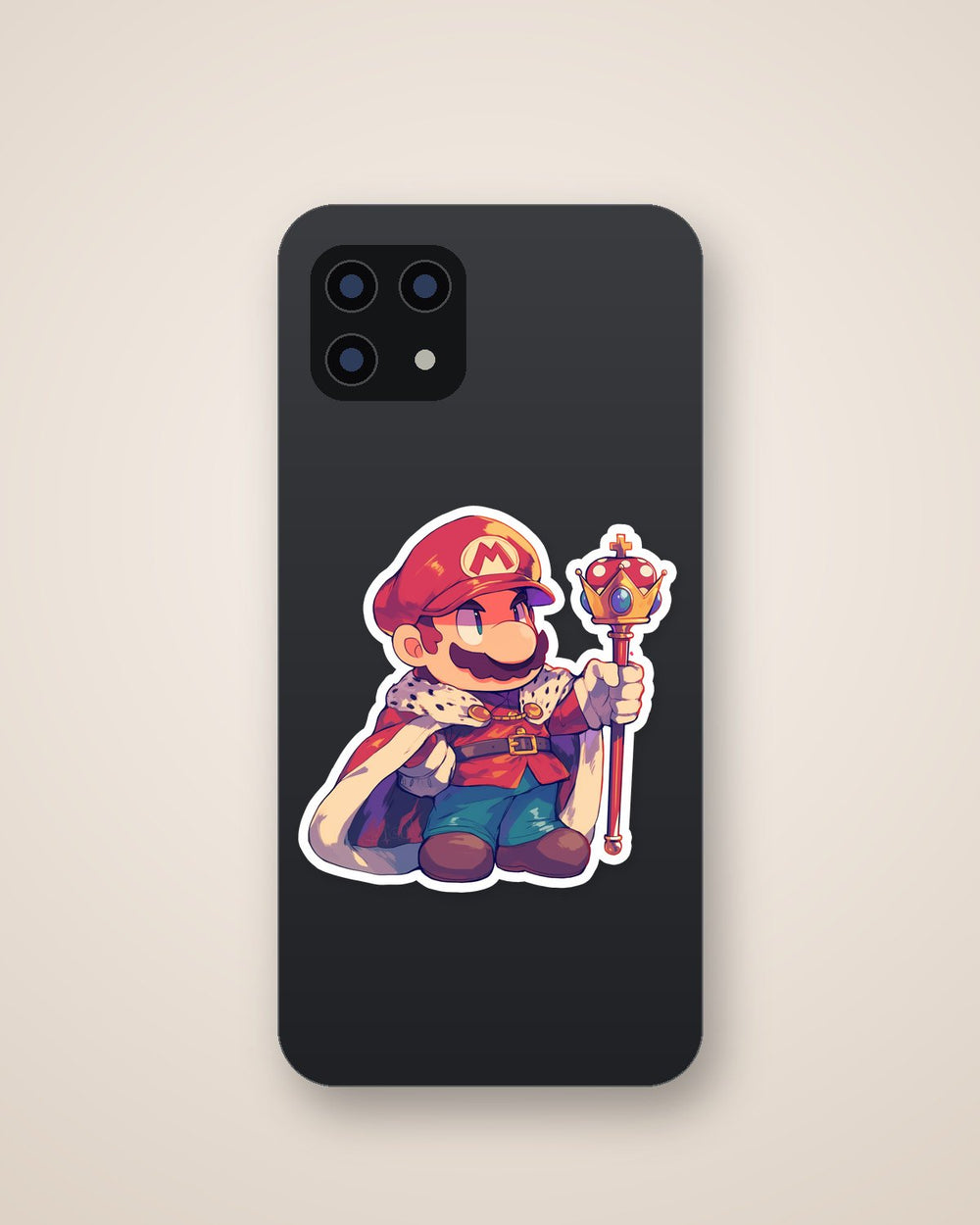 King Super Mario Royal Sticker
