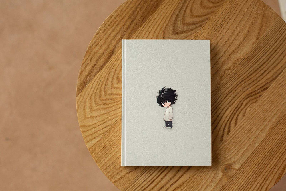 Chibi L Death Note Standing Sticker