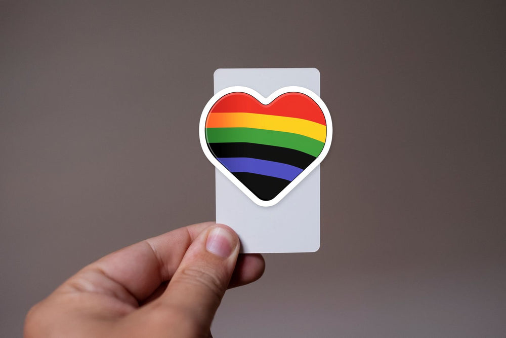 Unique Heart Minimalist Sticker