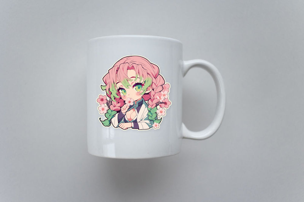 Mitsuri Kanroji Kawaii Demon Slayer Sticker