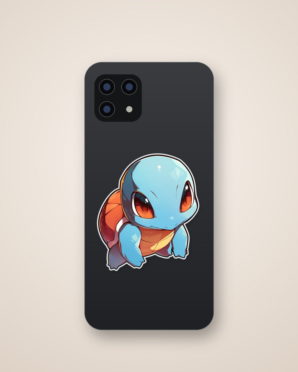 Squirtle Cute Sitting Sticker