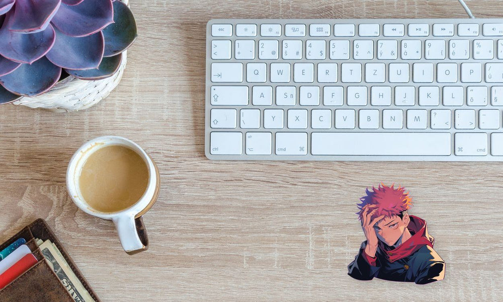 Yuji Itadori Jujutsu Kaisen Sticker PNG Download