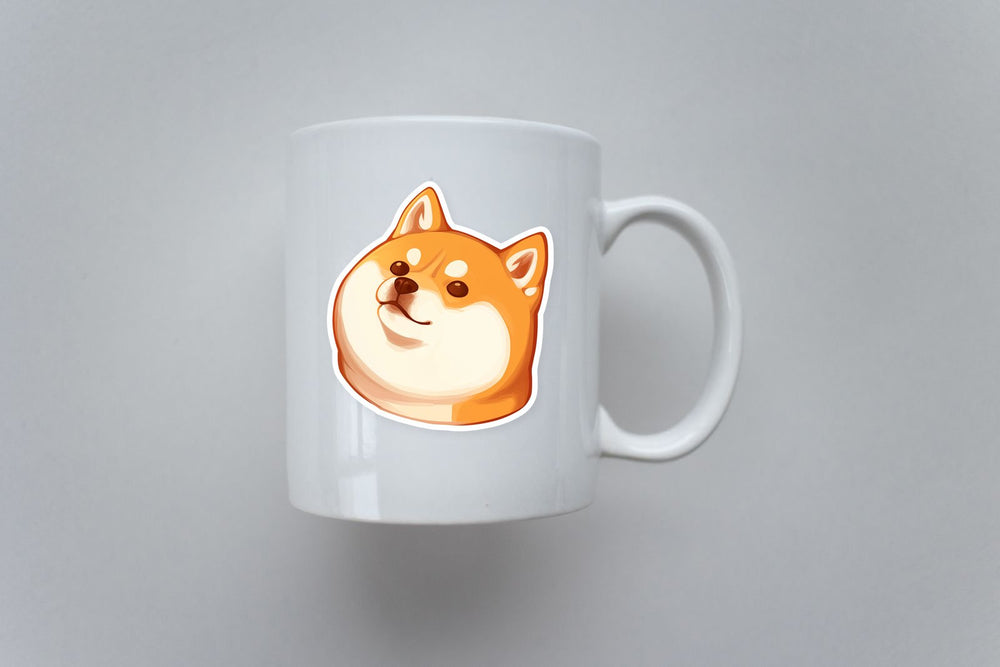 Shiba Inu Cute Dog Sticker