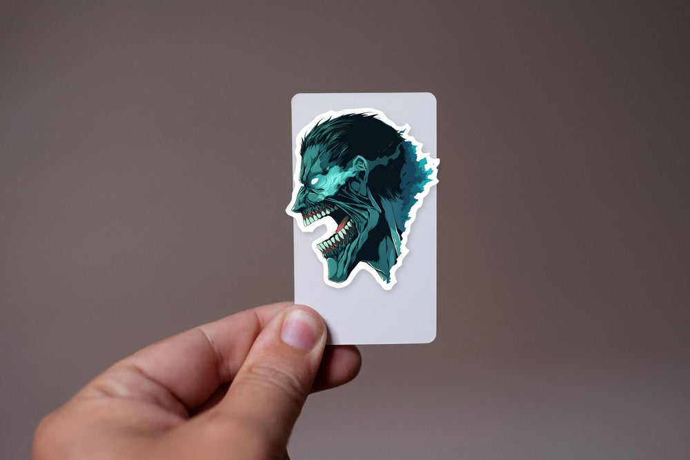 Aot Blue Titan Sticker