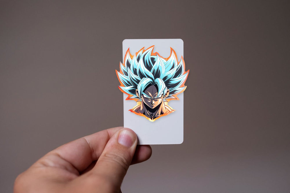 Dragon Ball Goku Orange Stroke Sticker