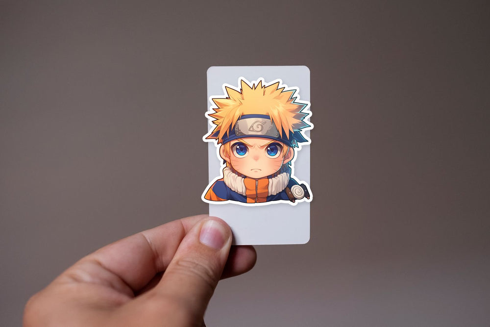 Chibi Naruto Angry Face Sticker