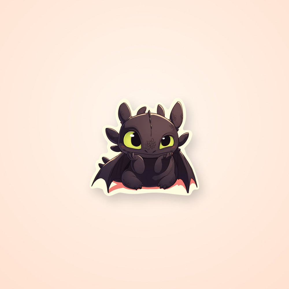 Adorable Toothless Dragon Sticker