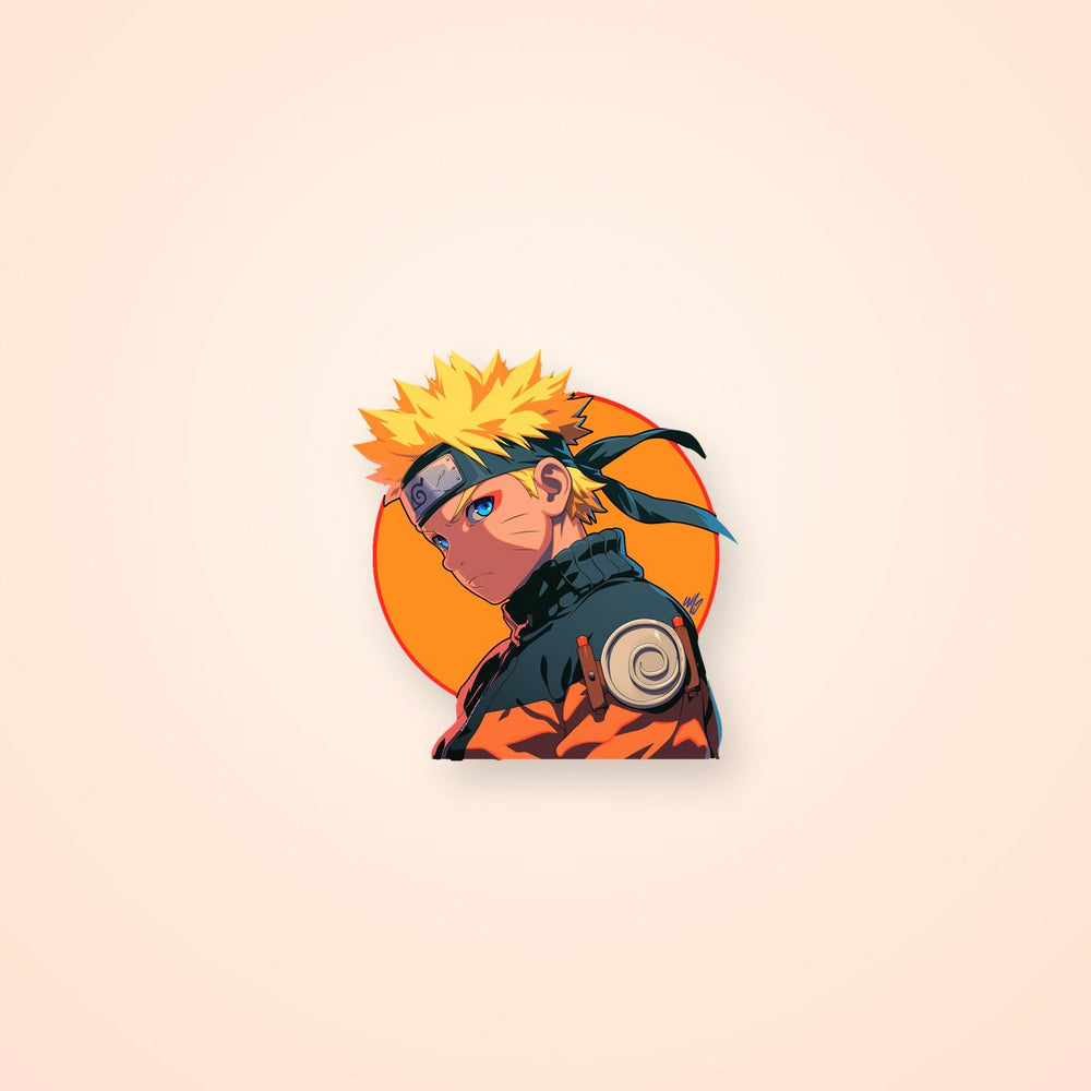 Aesthetic Hokage Naruto Uzumaki Sticker