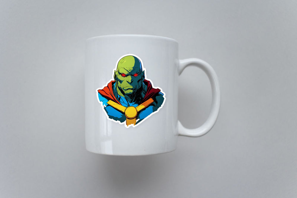 Martian Manhunter DC Comics Sticker