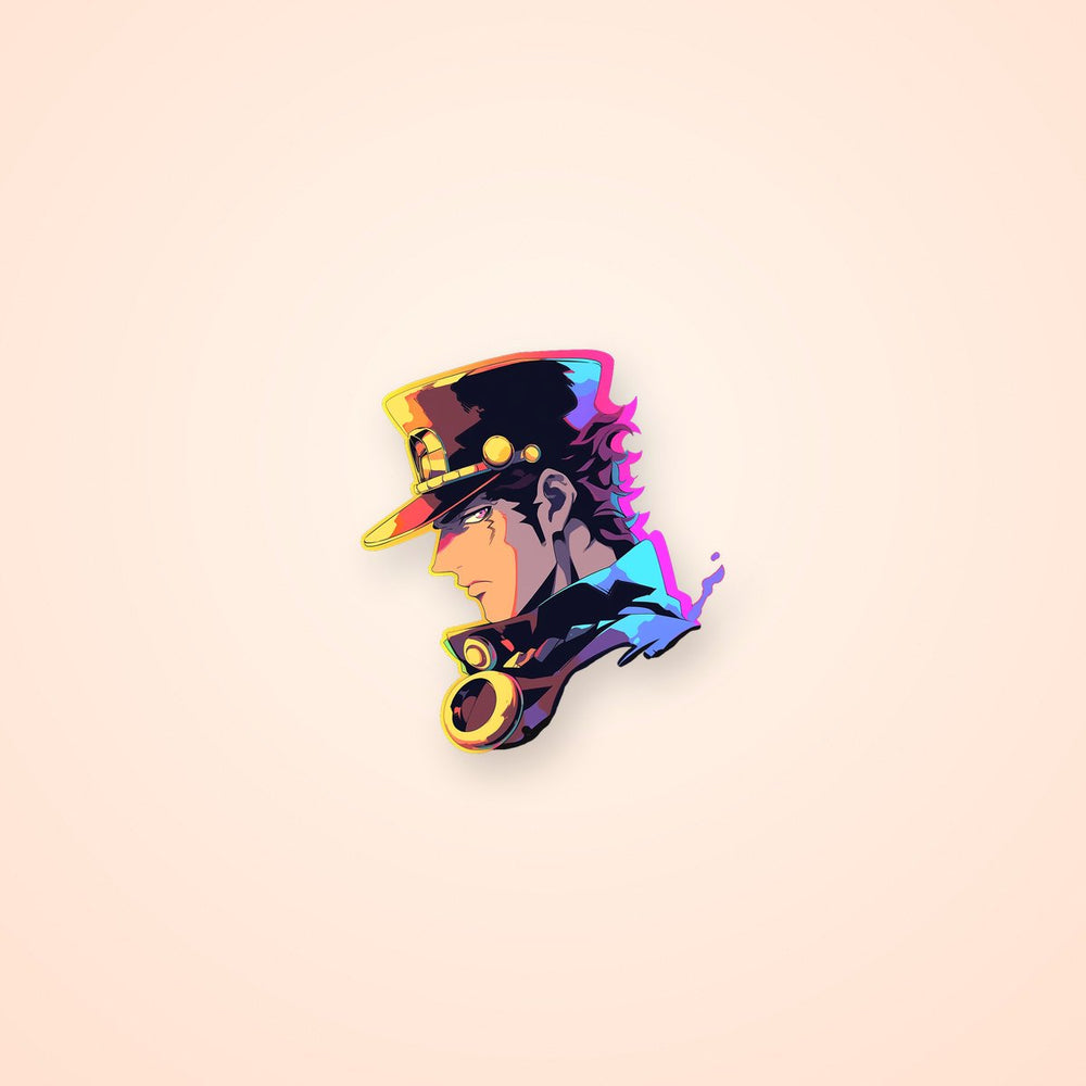 Jojo’S Bizarre Jotaro Kujo Colorful Sticker