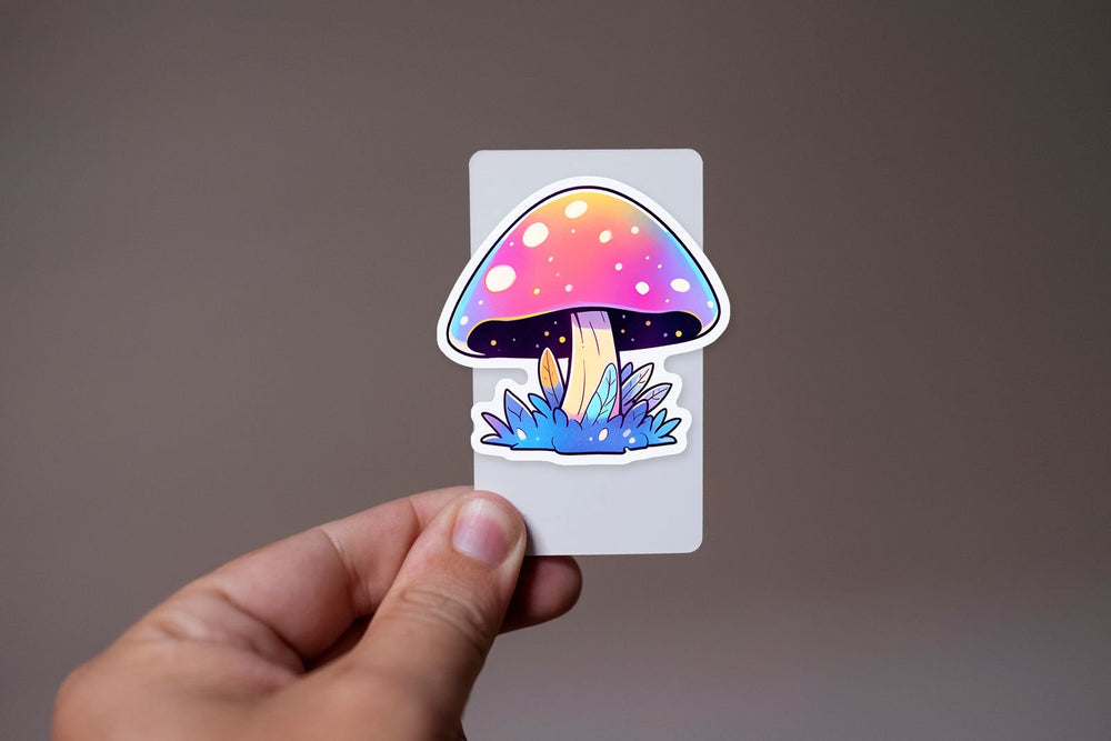 Aesthetic Fly Agaric Mushroom Sticker