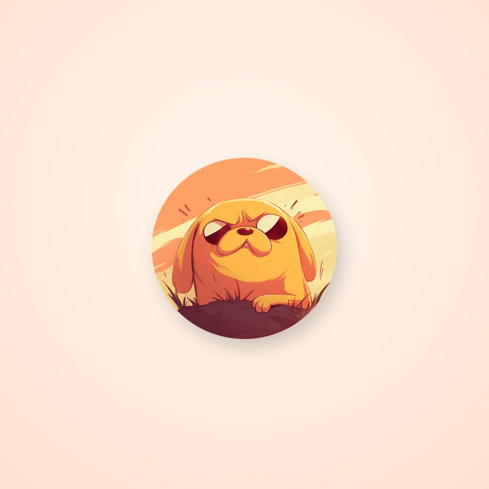 Adventure Time Jake the Dog Clipart Sticker