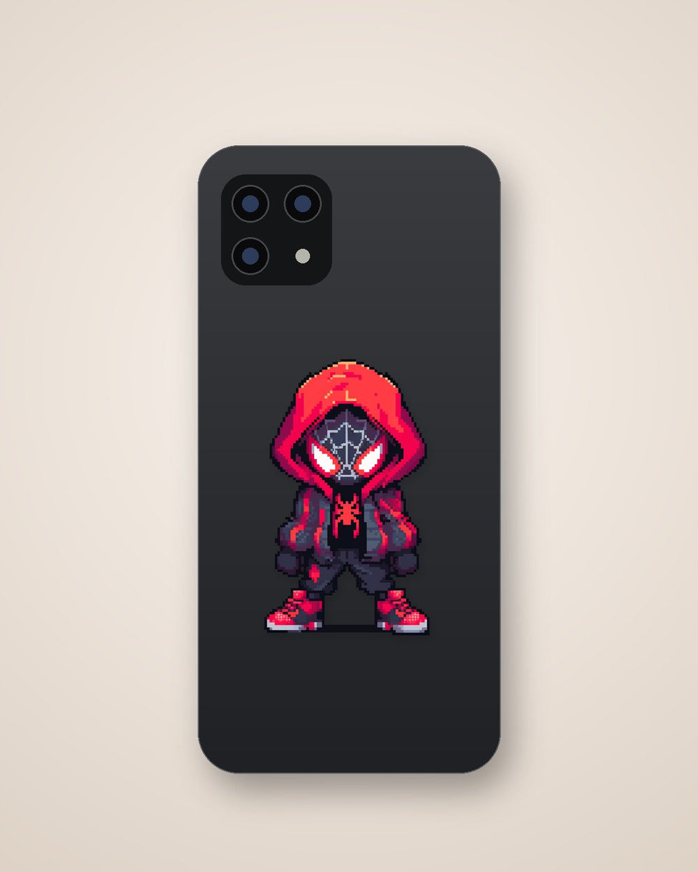 Pixel Chibi Miles Morales Sticker