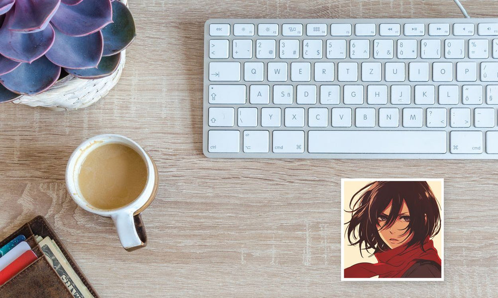 Mikasa Ackerman Attack on Titan Sticker