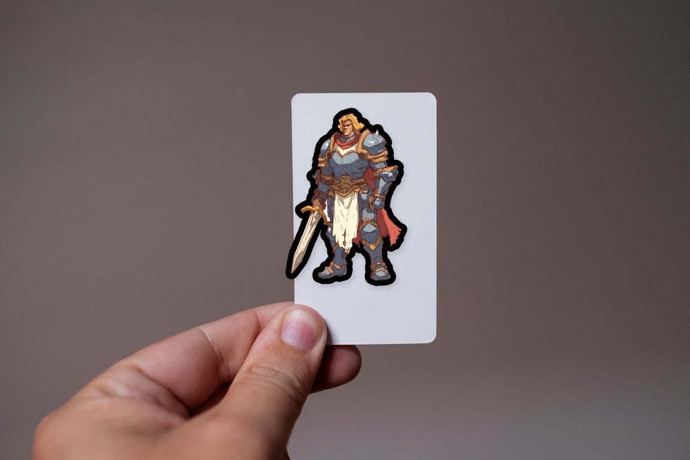 Heroes of Might and Magic Knight Fantasy Sticker