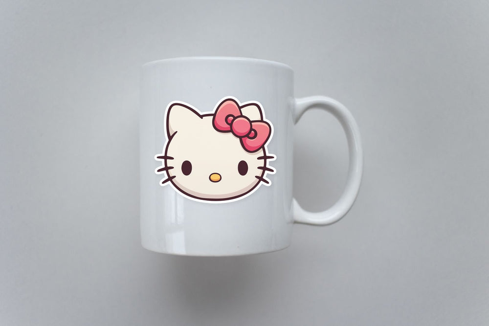 Hello Kitty Head Sticker