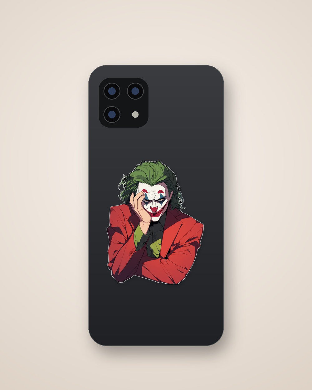 DC Joker Hand-On-Face Sticker