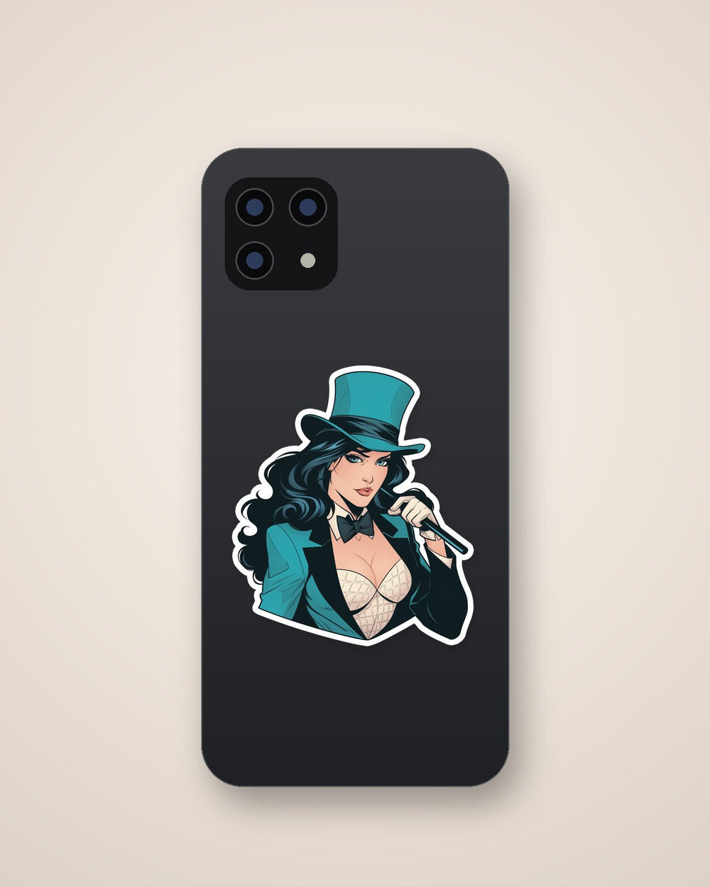 Zatanna Retro Comics Sticker