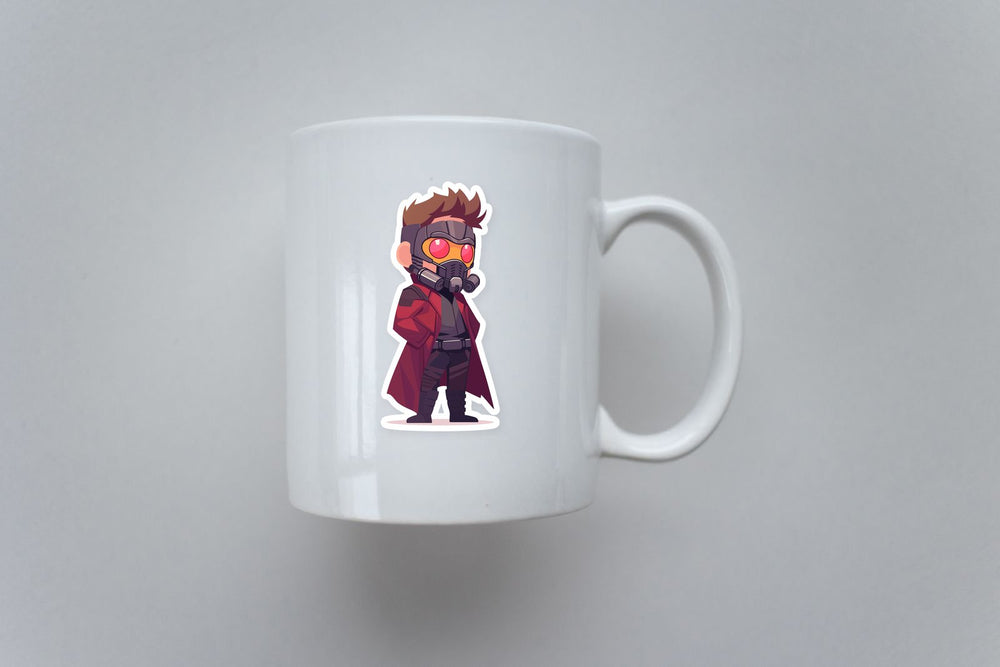 Chibi Star Lord Guardians of the Galaxy Sticker