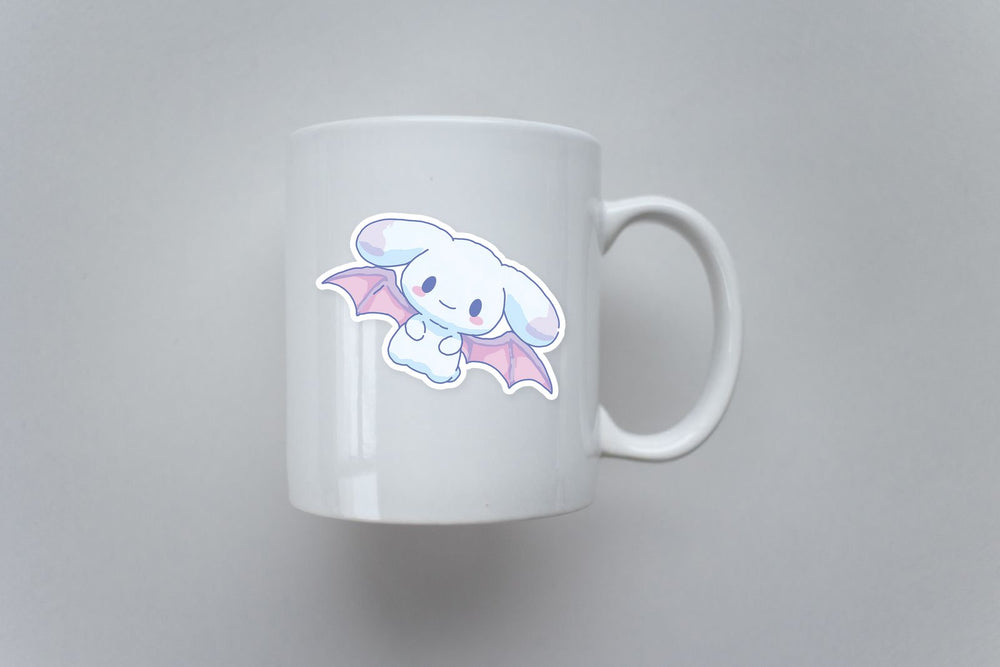 Cinnamoroll Bat Wings Pastel Sticker