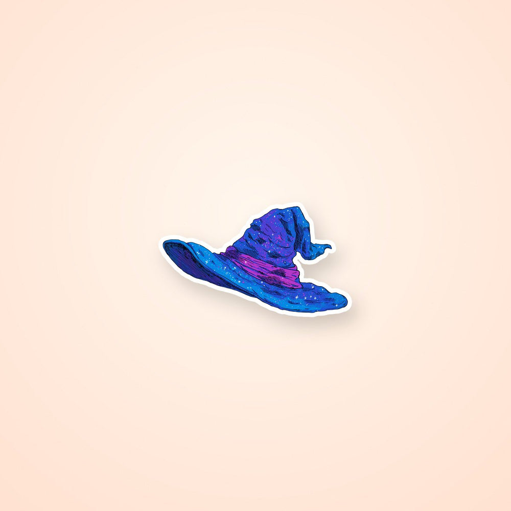 Wizard Hat Aesthetic Halloween Sticker