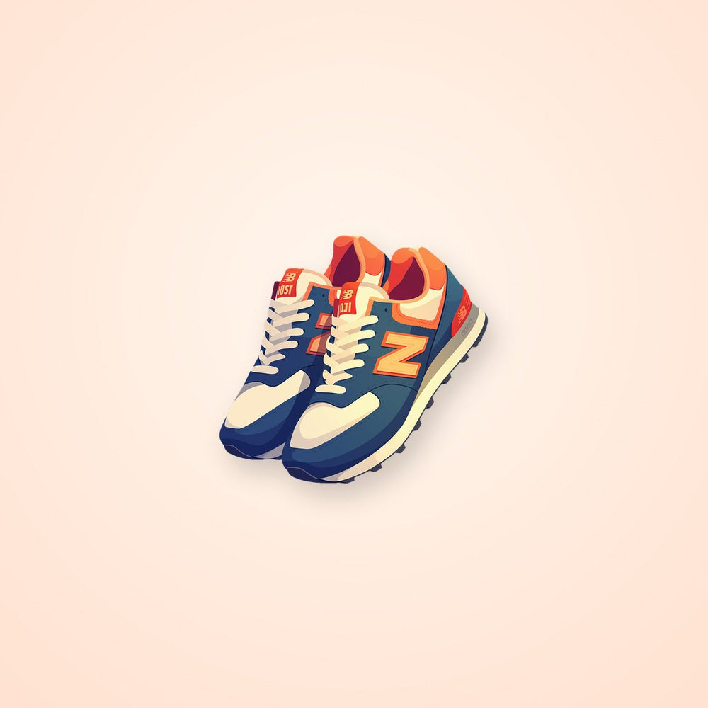 New Balance Streetwear Sneakers Sticker