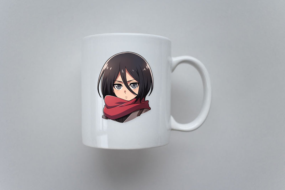 Attack on Titan Sad Mikasa Sticker