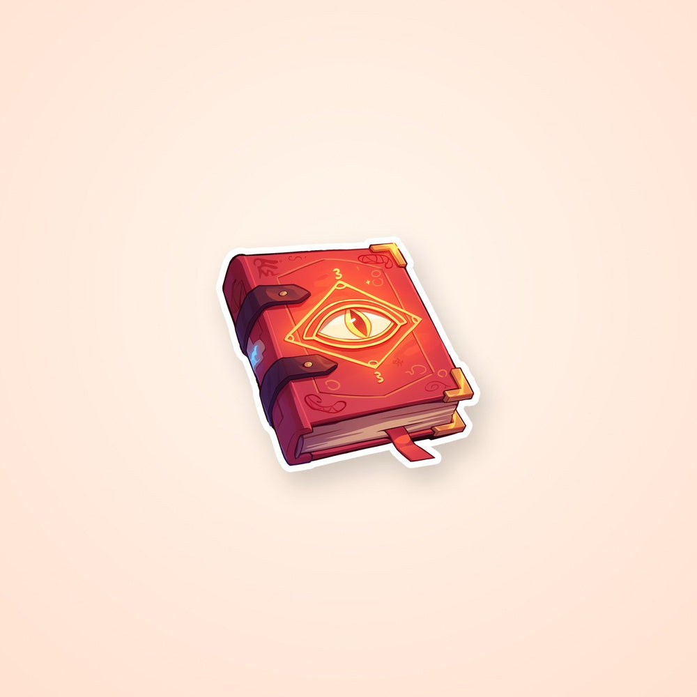 Gravity Falls Magic Book Eye Sticker