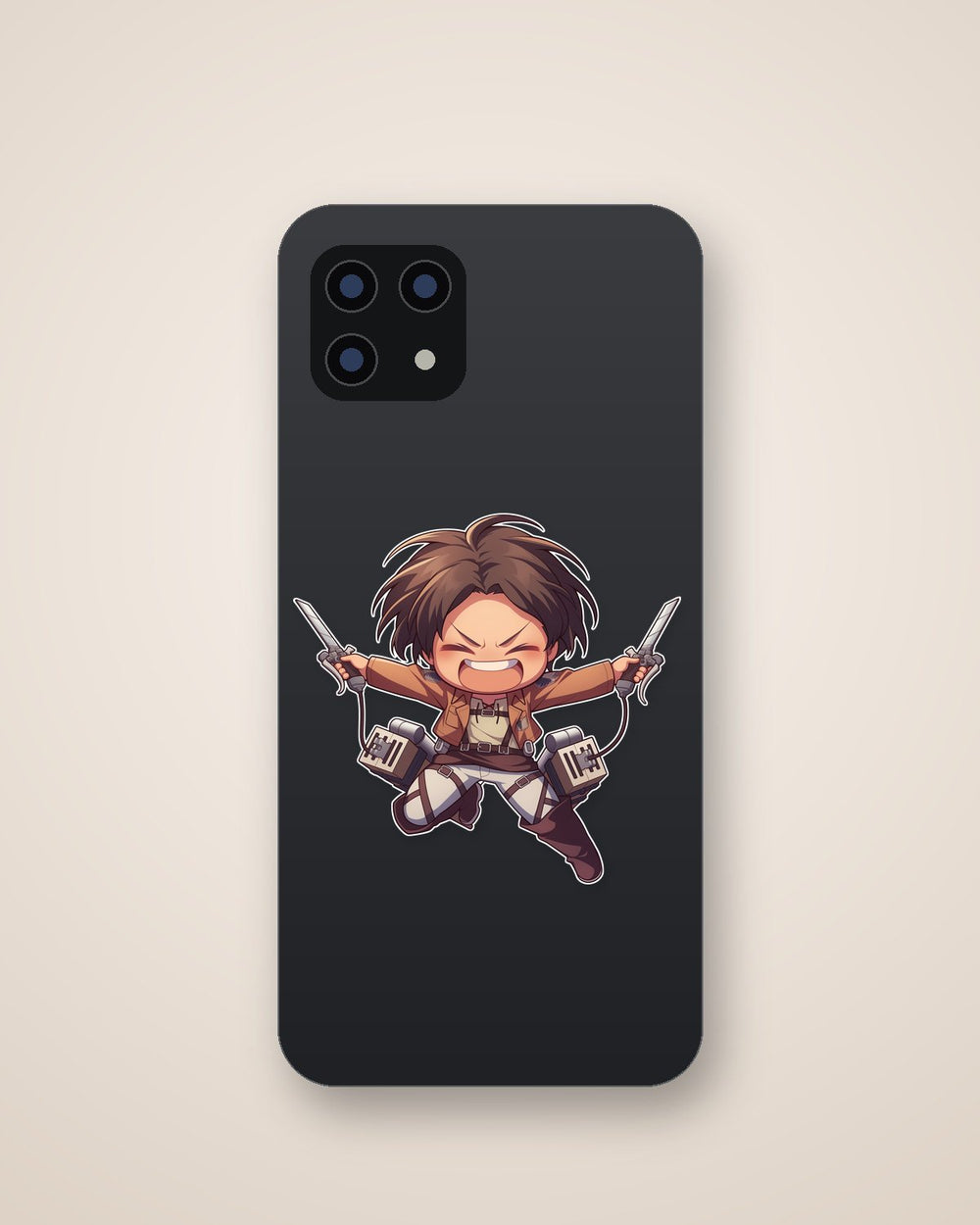 Attack on Titan Eren Fighting Sticker