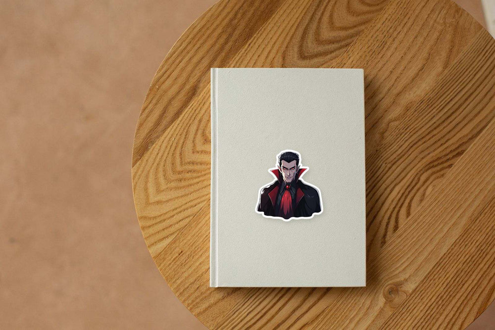 Aesthetic Dracula Halloween Sticker
