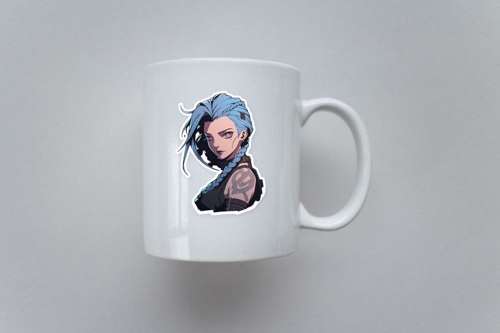Arcane Serious Look Jinx Sticker